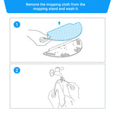 Thamtu Mop Cloth*2 for G20/G10H/G12 Replacement Kit